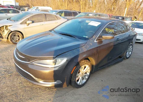 2015 Chrysler 200 Limited z USA, uszkodzony, nr VIN 1C3CCCAB8FN714044